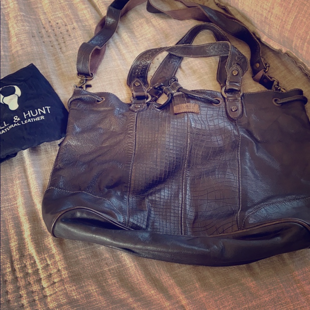 Bull & Hunt Leather Hobo Bag